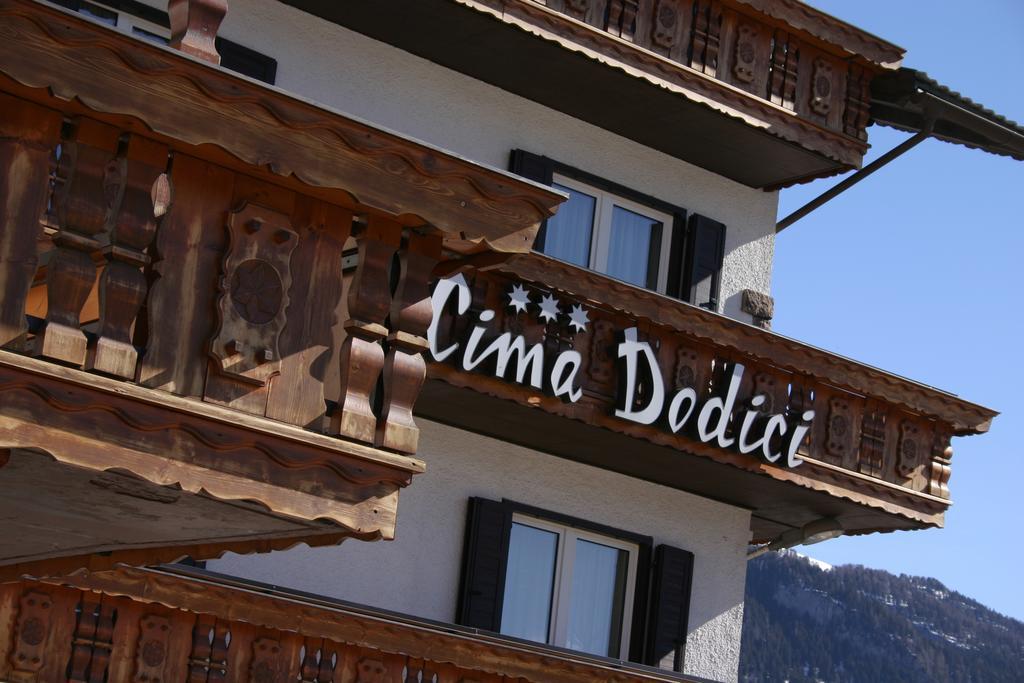Hotel Cima Dodici Vigo di Fassa Exterior photo